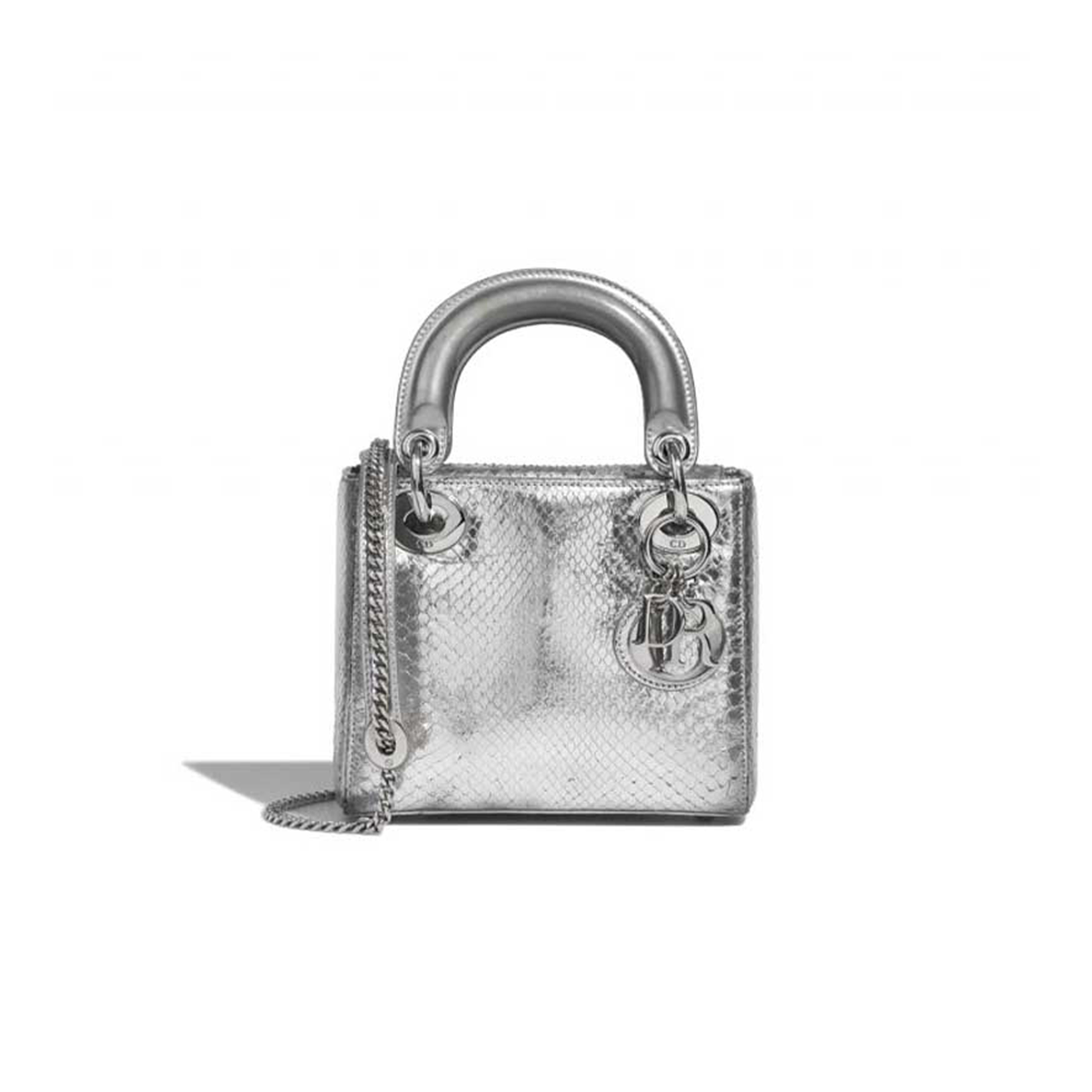 D*or lady mini python silver (17*15*7cm)